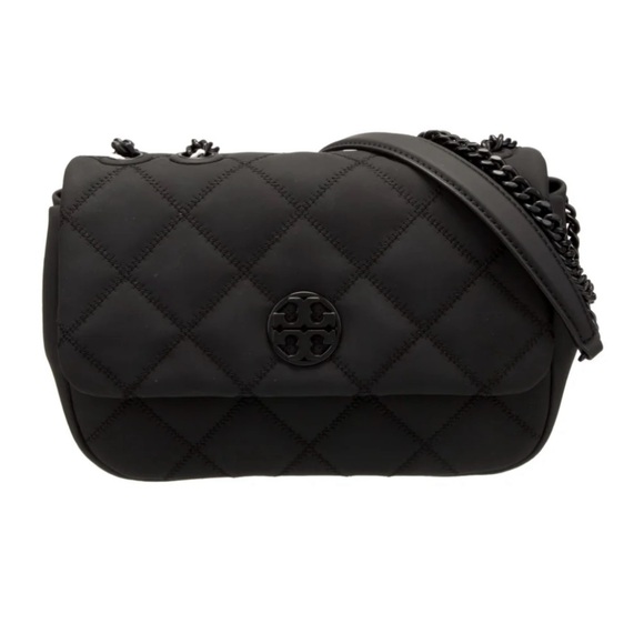 Tory Burch Handbags - NWT Tory Burch Willa Matte Small Shoulder Bag – Matte Black